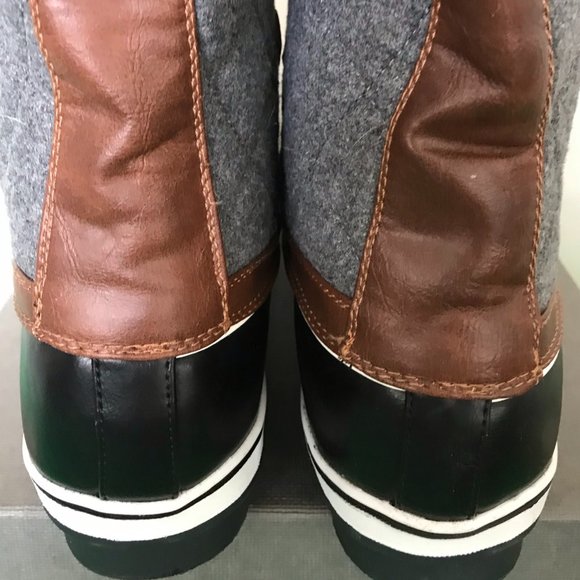 Dream Pairs Gray, Black & Tan Water Resistant Winter Boots - Picture 11 of 12